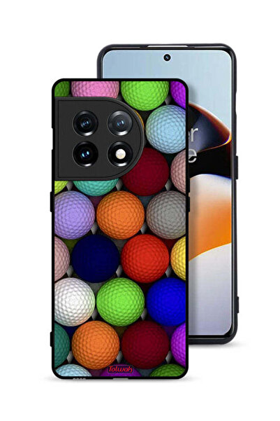 Tolwak غطاء حماية لهاتف OnePlus 11 5G بتصميم كرات فنية تجريدية