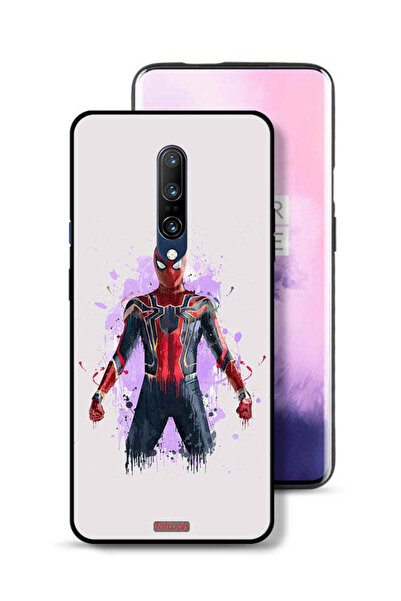 Tolwak غطاء حماية لهاتف OnePlus 7 Pro بتصميم العنكبوت الحديدي