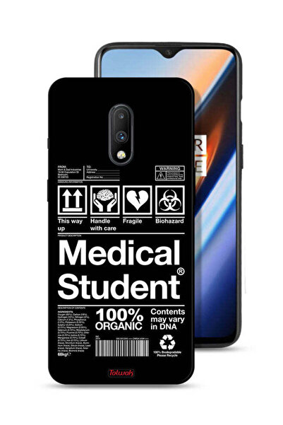 Tolwak غطاء حماية لهاتف OnePlus 7 - ملصق طالب الطب
