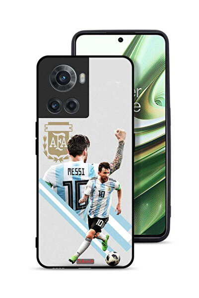 Tolwak غطاء حماية لهاتف OnePlus 10R 5G برسومات ليو ميسي