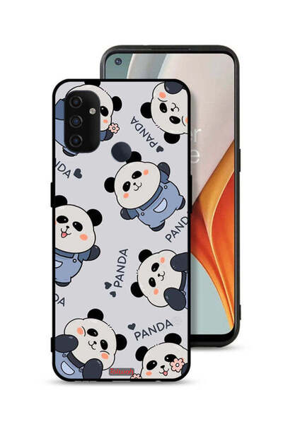 Tolwak غطاء حماية لهاتف OnePlus Nord N100 بنقشة الباندا