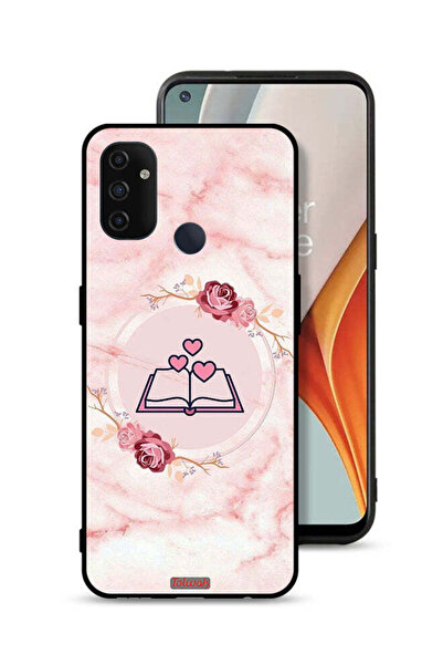 Tolwak غطاء حماية لهاتف OnePlus Nord N100 بتصميم ثلاثة قلوب على كتاب