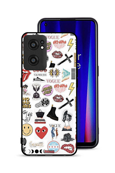 Tolwak OnePlus Nord CE 2 5G Protective Case Cover No Bad Vibes Stickers
