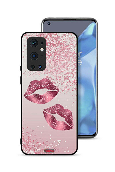 Tolwak غطاء حماية لهاتف OnePlus 9 Pro 5G برسومات شفاه لامعة