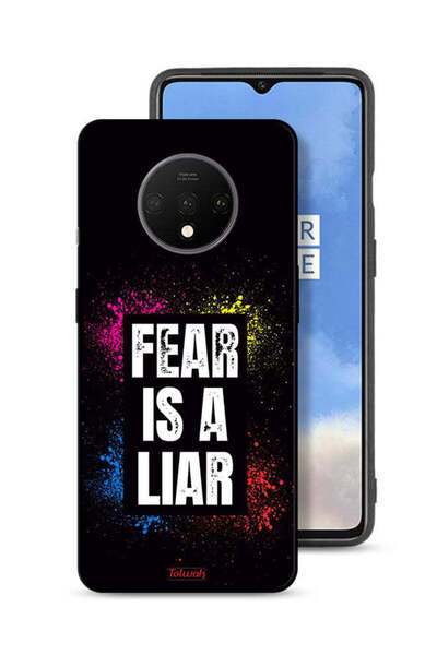 Tolwak OnePlus 7T Protective Case Cover Fear Is A Liar