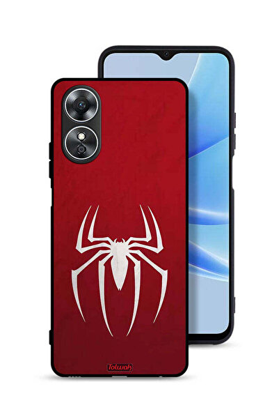 Tolwak غطاء حماية لهاتف Oppo A17 - أيقونة العنكبوت