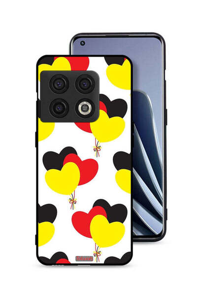 Tolwak غطاء حماية لهاتف OnePlus 10 Pro 5G بتصميم Three Hearts Bunch