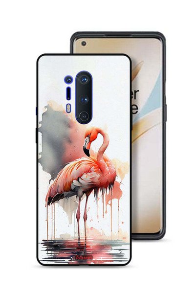 Tolwak غطاء حماية لهاتف OnePlus 8 Pro برسومات ألوان مائية استوائية