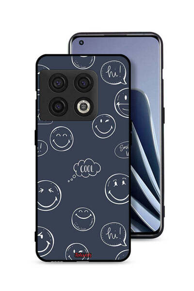 Tolwak غطاء حماية لهاتف OnePlus 10 Pro 5G - وجوه رائعة - علامات