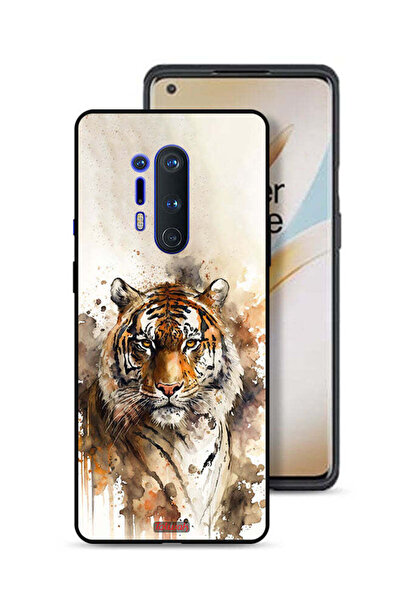 Tolwak غطاء حماية لهاتف OnePlus 8 Pro بنقشة الفهد التجريدي