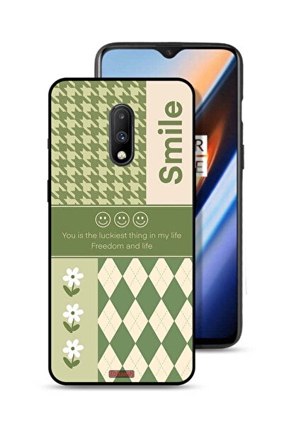 Tolwak غطاء حماية لهاتف OnePlus 7 - الابتسامة هي أسعد شيء في حياتي
