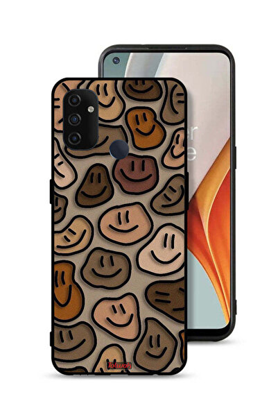 Tolwak غطاء حماية لهاتف OnePlus Nord N100 برسومات وجوه مبتسمة