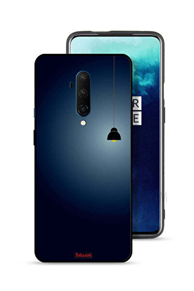 Tolwak غطاء حماية لهاتف OnePlus 7T Pro بتصميم فني معلق بإضاءة
