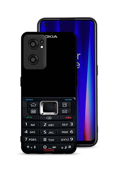 Tolwak OnePlus Nord CE 2 5G Protective Case Cover Old Phone Pattern