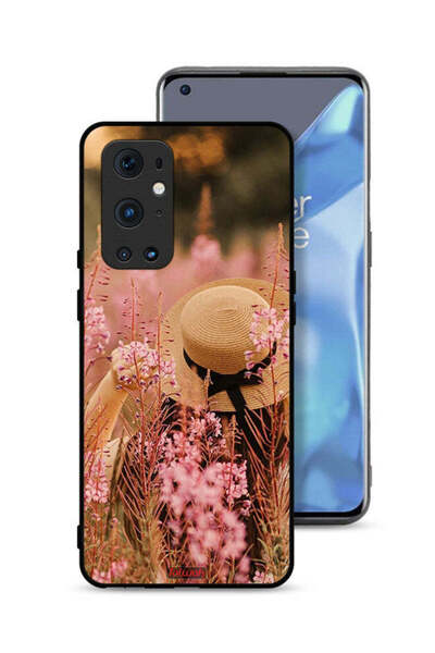 Tolwak غطاء حماية لهاتف OnePlus 9 Pro 5G بتصميم فتاة قبعة مزينة بالزهور