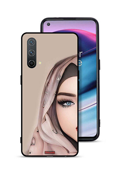 Tolwak غطاء حماية لهاتف OnePlus Nord CE 5G برسومات فتاة نصف وجه