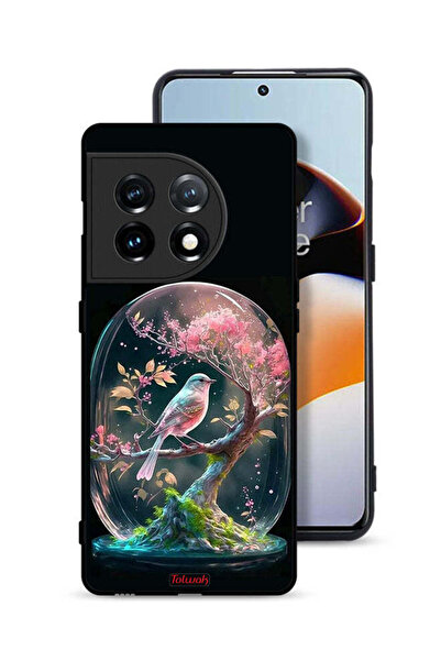 Tolwak غطاء حماية لهاتف OnePlus 11 5G بتصميم Bird In Jarr