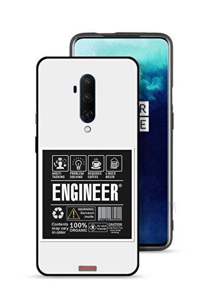 Tolwak غطاء حماية لهاتف OnePlus 7T Pro - ملصق مهندس