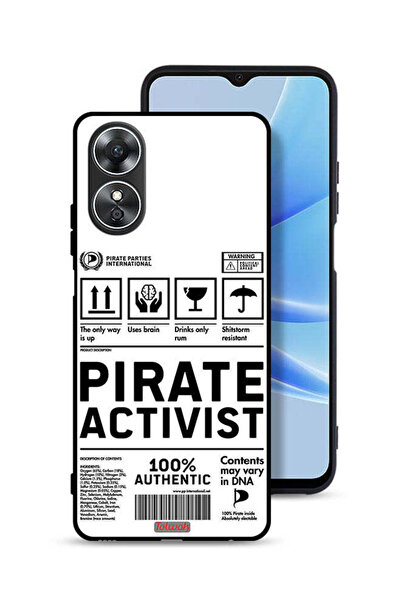 Tolwak غطاء حماية لهاتف Oppo A17 - ملصق ناشط خاص