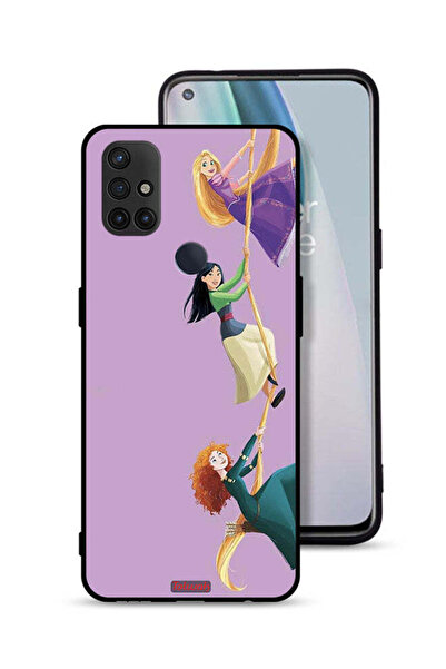 Tolwak غطاء حماية لهاتف OnePlus Nord N10 5G برسومات فنية لتسلق الفتيات