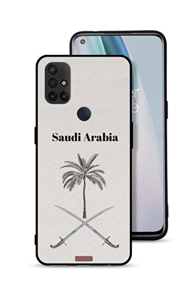 Tolwak غطاء حماية لهاتف OnePlus Nord N10 5G - لوحة فنية لعلامة المملكة العربي...