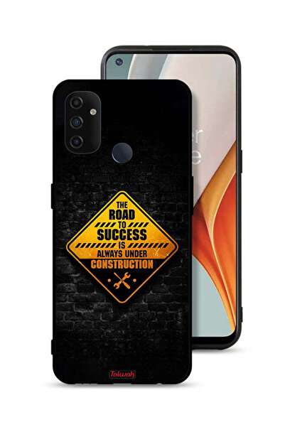 Tolwak غطاء حماية لهاتف OnePlus Nord N100 الطريق إلى النجاح دائمًا قيد الإنشاء