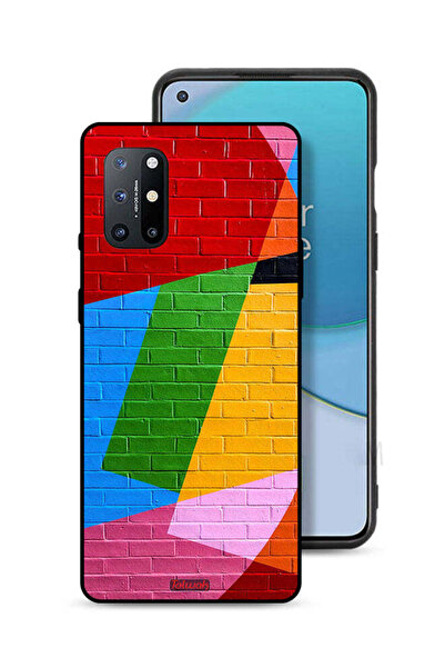 Tolwak غطاء حماية لهاتف OnePlus 8T 5G برسومات جدارية ملونة