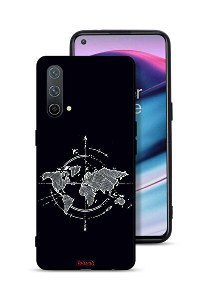 Tolwak غطاء حماية لهاتف OnePlus Nord CE 5G برسومات البوصلة