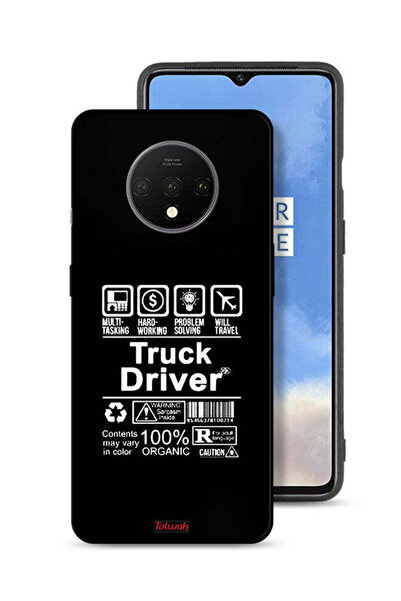 Tolwak غطاء حماية لهاتف OnePlus 7T - ملصق سائق شاحنة