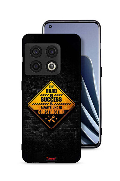 Tolwak غطاء حماية لهاتف OnePlus 10 Pro 5G الطريق إلى النجاح دائمًا قيد الإنشاء