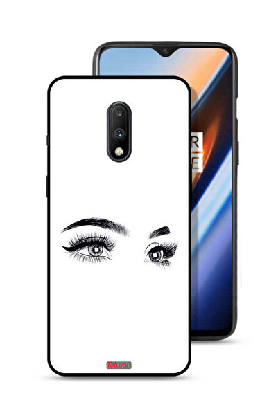 Tolwak غطاء حماية لهاتف OnePlus 7 برسومات عيون فنية