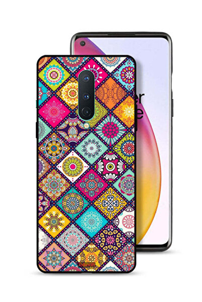 Tolwak غطاء حماية لهاتف OnePlus 8 بنمط مربعات ماندالا