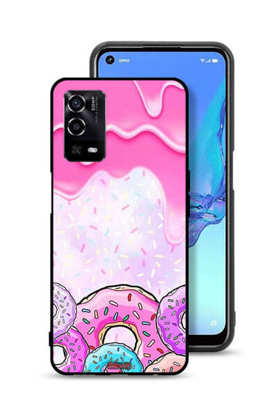 Tolwak غطاء حماية لهاتف Oppo A55 4G بألوان دونات