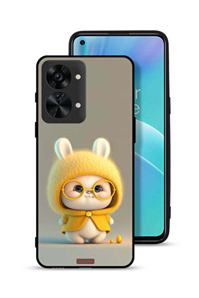 Tolwak غطاء حماية لهاتف OnePlus Nord 2T 5G بتصميم أرنب صغير