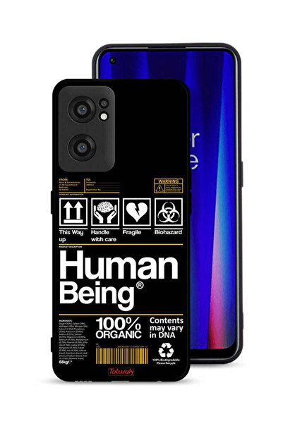 Tolwak OnePlus Nord CE 2 5G Protective Case Cover Human Being Sticker