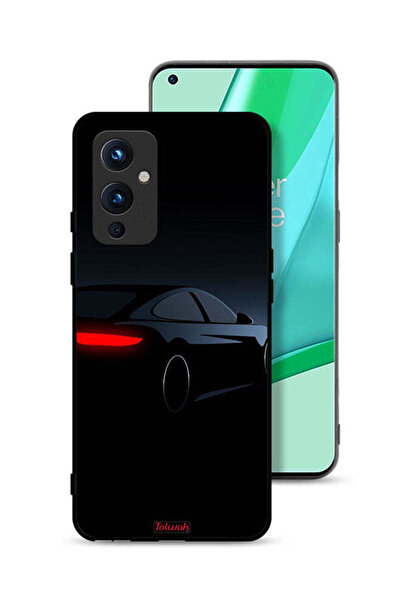 Tolwak غطاء حماية لهاتف OnePlus 9 5G - سيارة داكنة