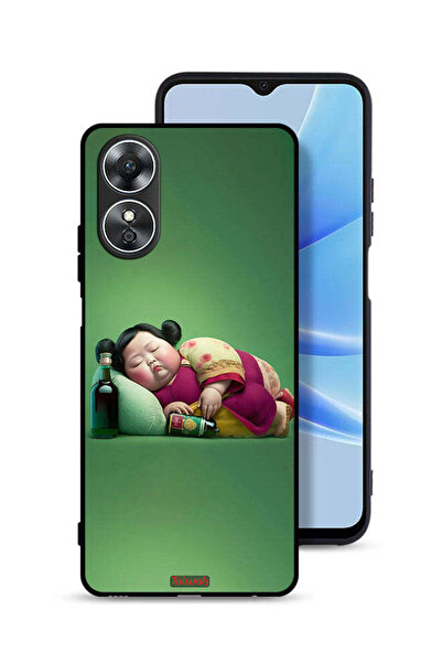 Tolwak غطاء حماية Oppo A17 لفتاة سمينة