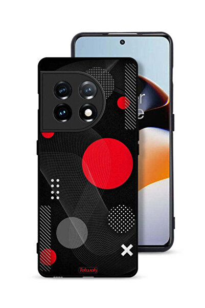 Tolwak غطاء حماية لهاتف OnePlus 11 5G بنمط دائري ومتقاطع