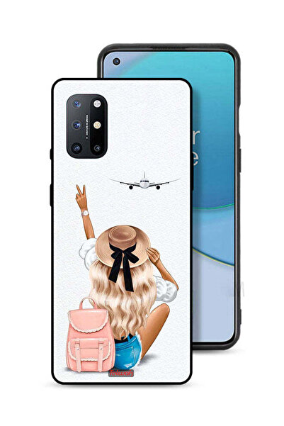 Tolwak غطاء حماية لهاتف OnePlus 8T 5G - فتاة تحب السفر