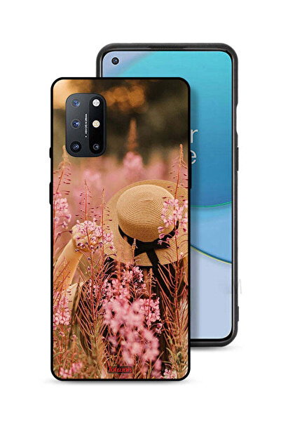 Tolwak غطاء حماية لهاتف OnePlus 8T 5G بطبعة فتاة قبعة مزينة بالزهور
