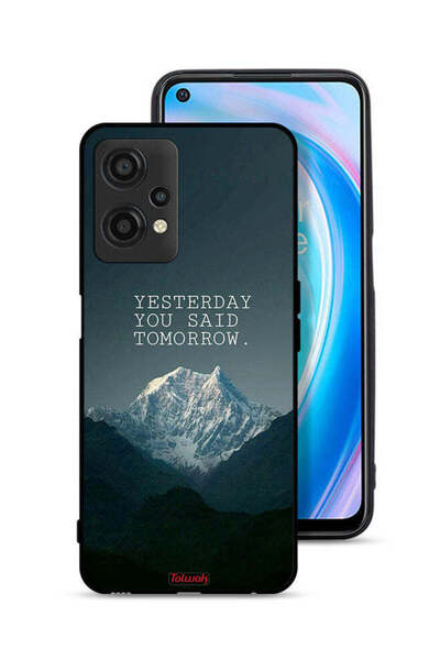 Tolwak غطاء حماية لهاتف OnePlus Nord CE 2 Lite 5G مكتوب عليه "أمس قلت غدًا"