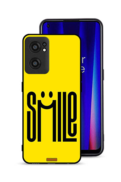 Tolwak OnePlus Nord CE 2 5G Protective Case Cover Smile Art