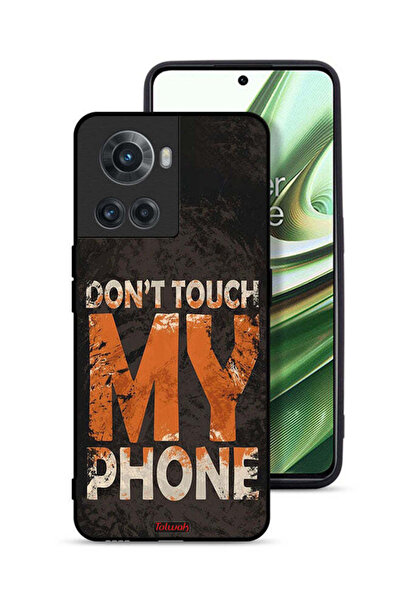 Tolwak OnePlus 10R 5G Protective Case Cover Do Not Touch My Phone