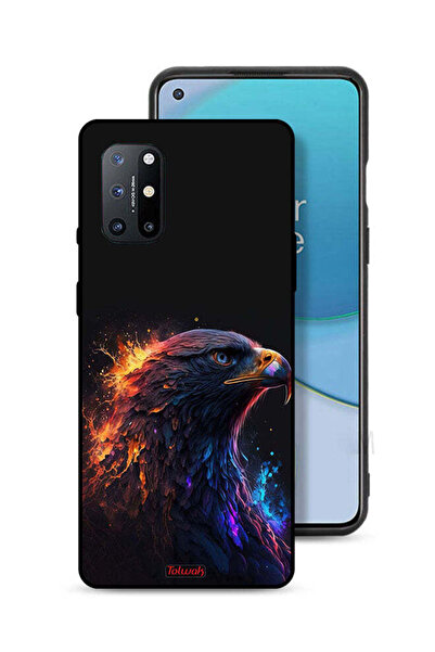 Tolwak غطاء حماية لهاتف OnePlus 8T 5G بنقشة النسر