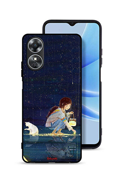 Tolwak غطاء حماية لهاتف Oppo A17 برسومات نجوم فنية