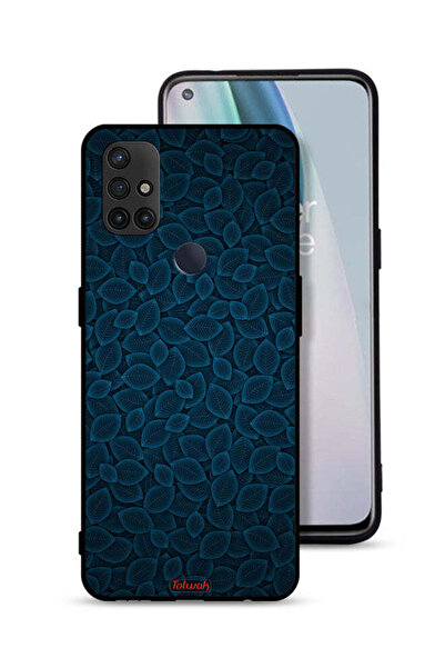 Tolwak غطاء حماية لهاتف OnePlus Nord N10 5G بنقشة أوراق فنية رقمية