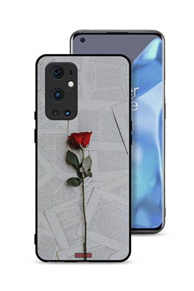 Tolwak غطاء حماية لهاتف OnePlus 9 Pro 5G وردي على ورق