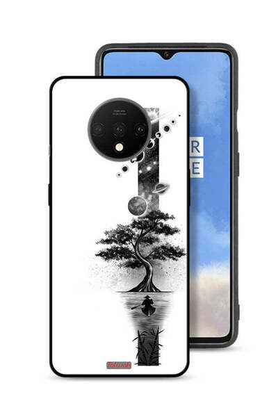 Tolwak OnePlus 7T Protective Case Cover Earth Space Art