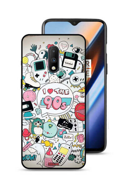 Tolwak غطاء حماية لهاتف OnePlus 7 - أحب التسعينيات
