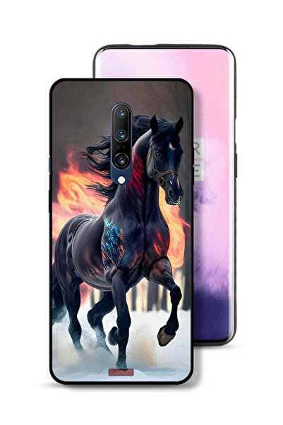 Tolwak غطاء حماية لهاتف OnePlus 7 Pro بتصميم حصان عالي الوضوح